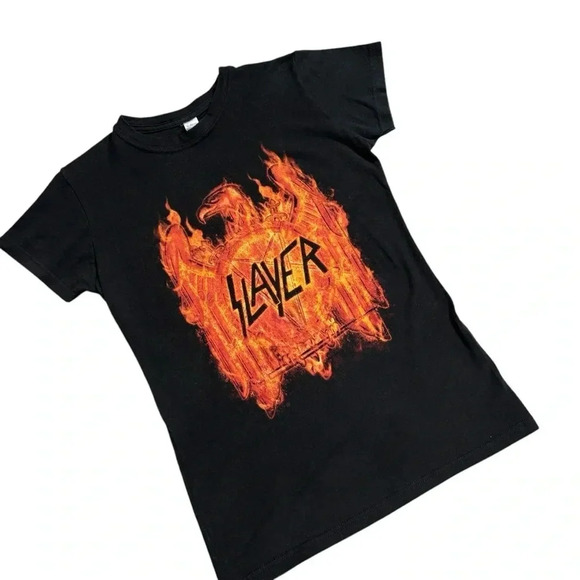 Vintage Slayer Fire Bird Women’s Fit Tee - Picture 2 of 10